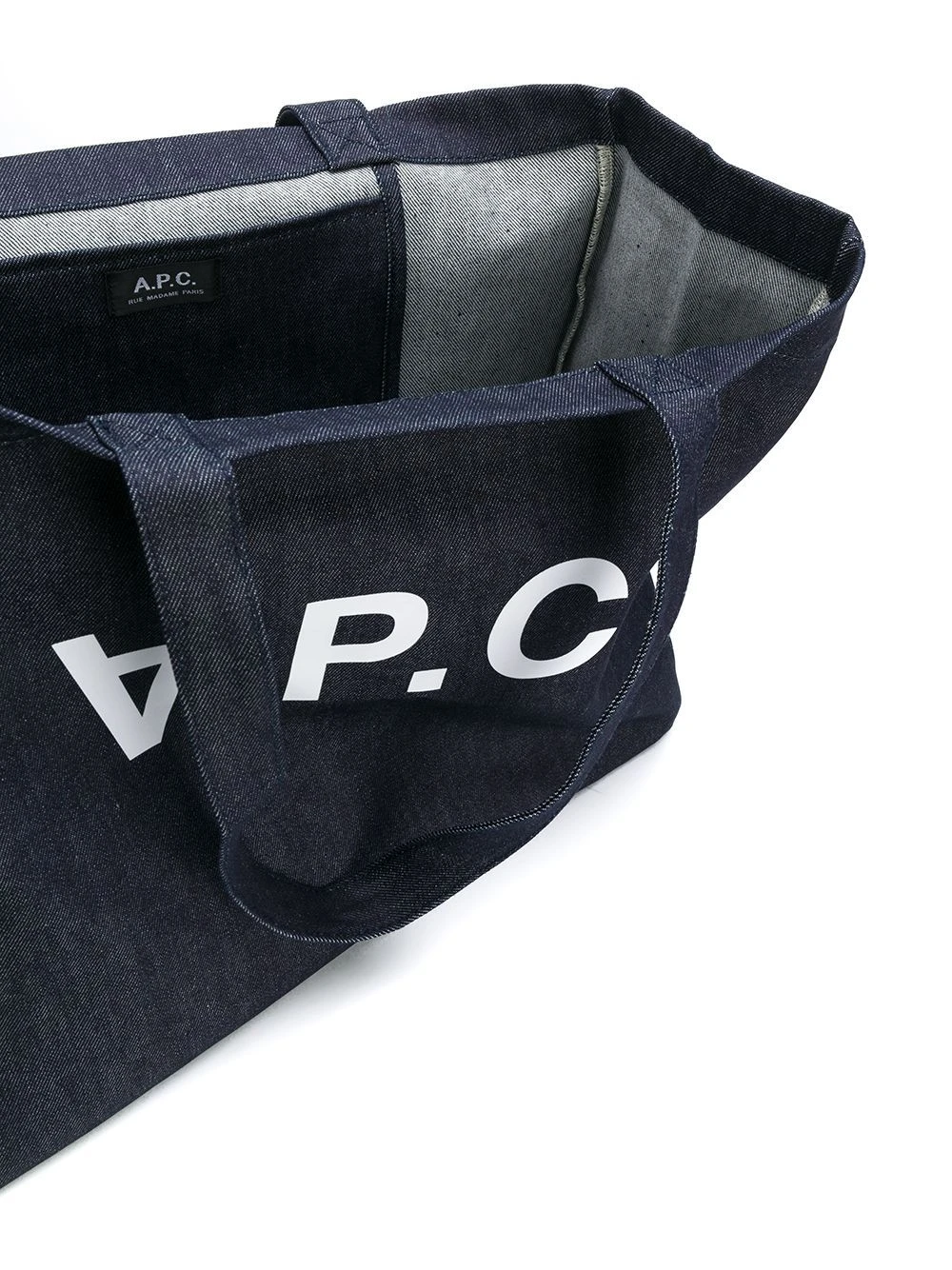 商品【商品预售7天】 A.P.C.|A.P.C. 女士手提包 COCSXM61446IAI 蓝色,价格¥717,第6张图片详细描述