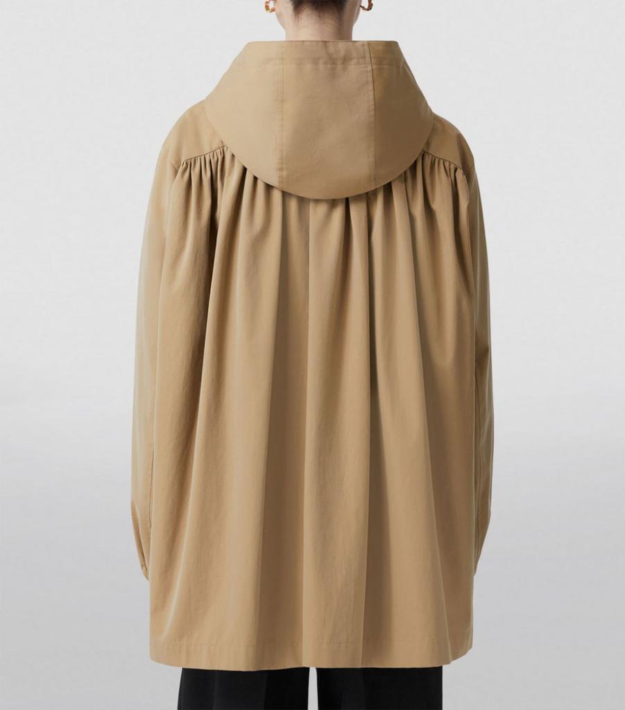 商品Burberry|Tropical-Gabardine Hooded Jacket,价格¥13047,第6张图片详细描述