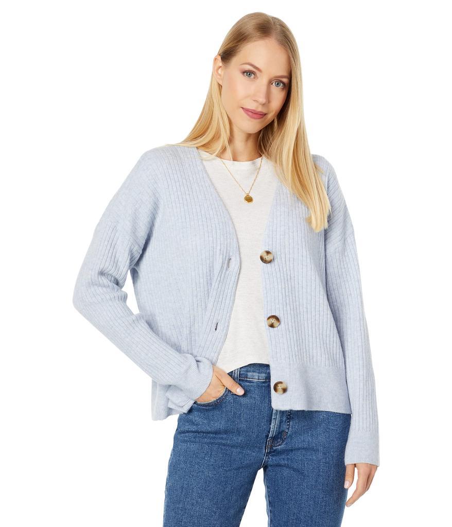 商品Madewell|Cameron Ribbed Cardigan Sweater in Coziest Yarn,价格¥559-¥730,第1张图片