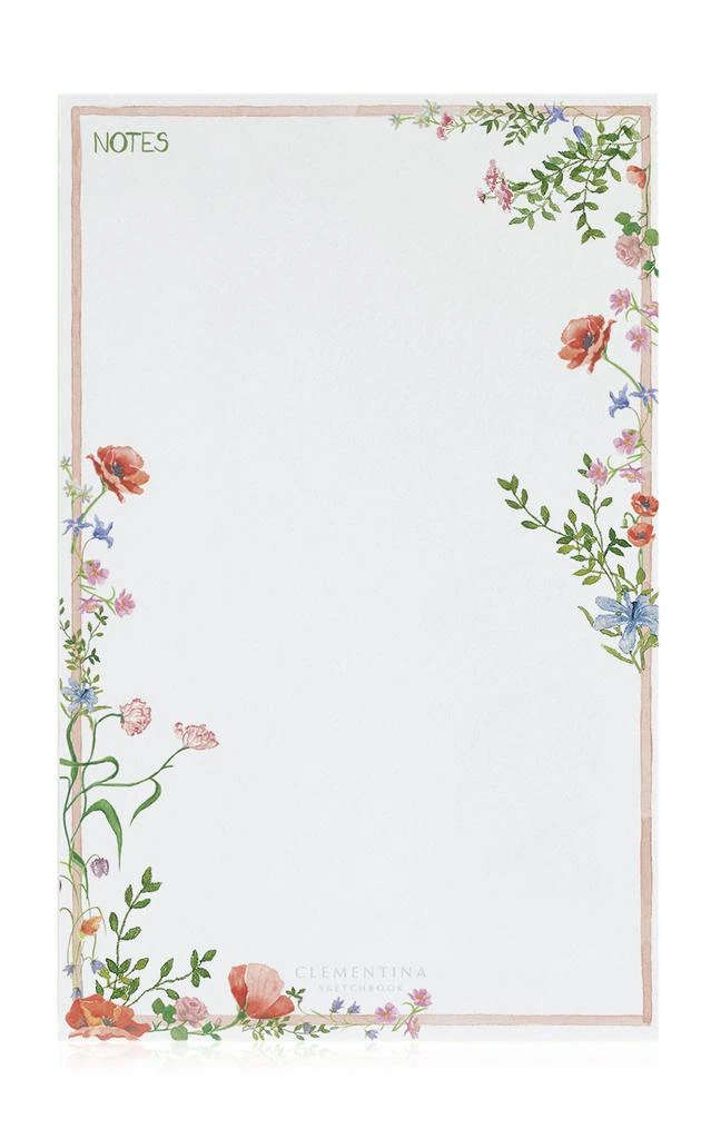 商品Clementina Sketchbook|Clementina Sketchbook - Wild Blooms Notepad - Multi - Moda Operandi,价格¥512,第1张图片