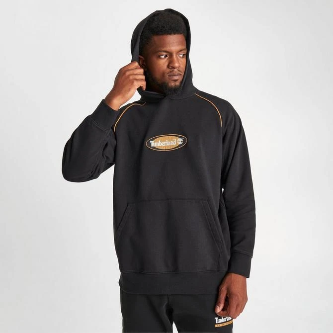 商品Timberland|Men's Timberland Oval Logo Graphic Pullover Hoodie,价格¥257,第3张图片详细描述