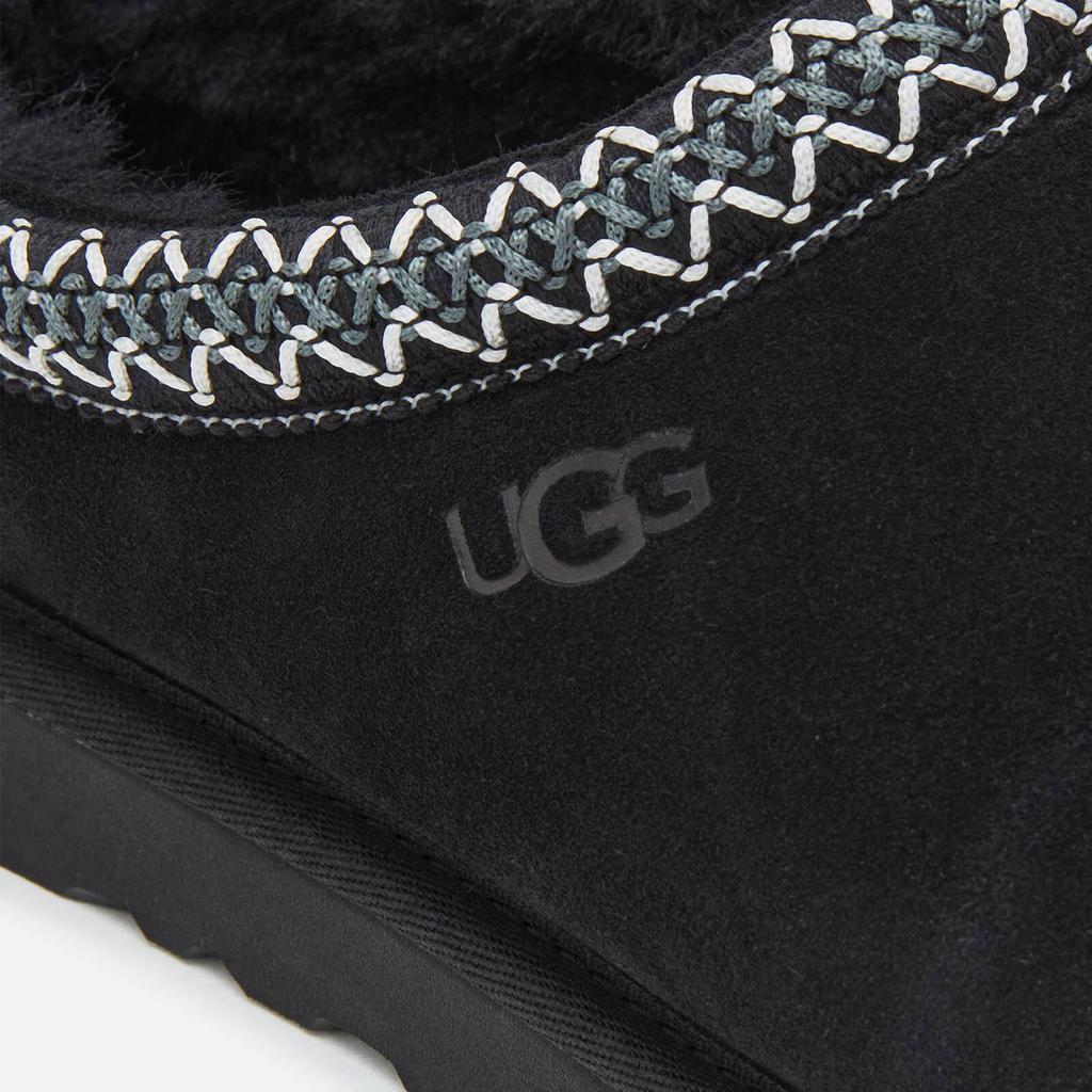 UGG Men's Tasman Suede Slippers - Black商品第4张图片规格展示