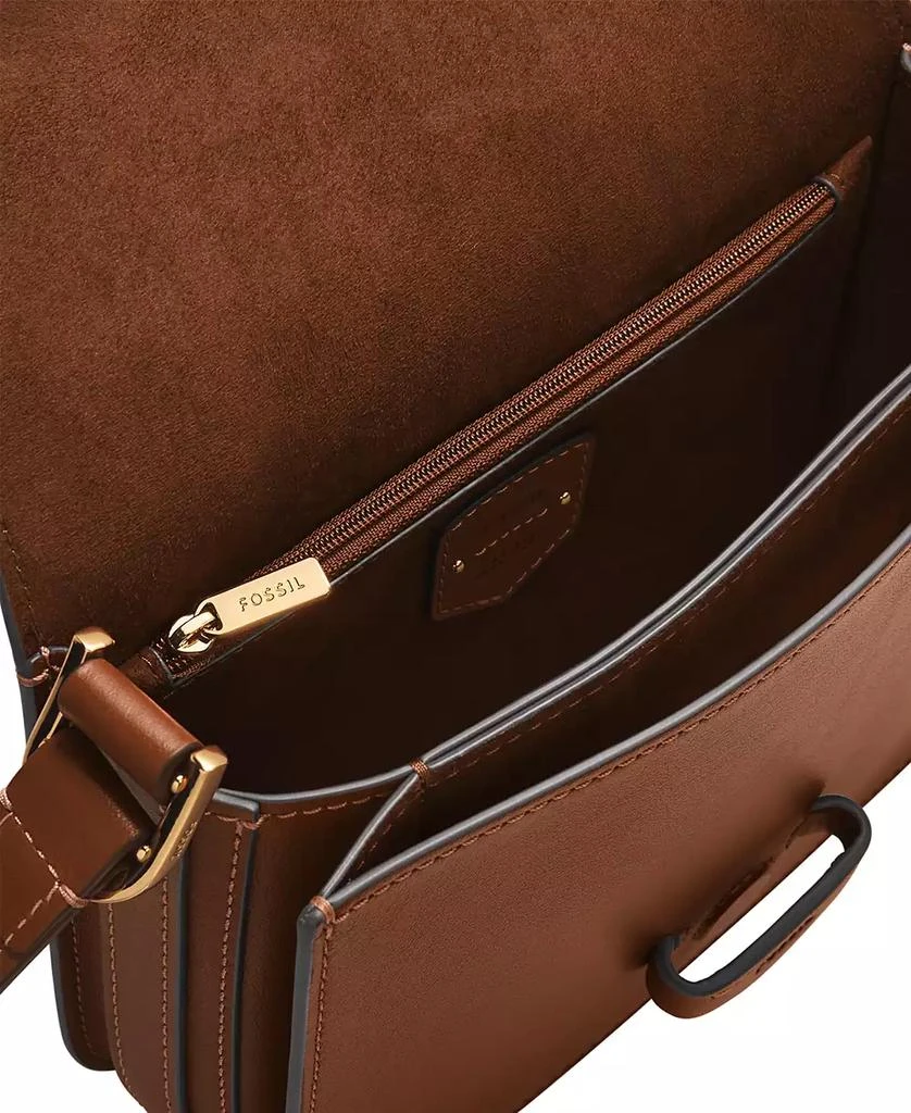 商品Fossil|Lennox Leather Flap Crossbody Bag,价格¥1236,第4张图片详细描述