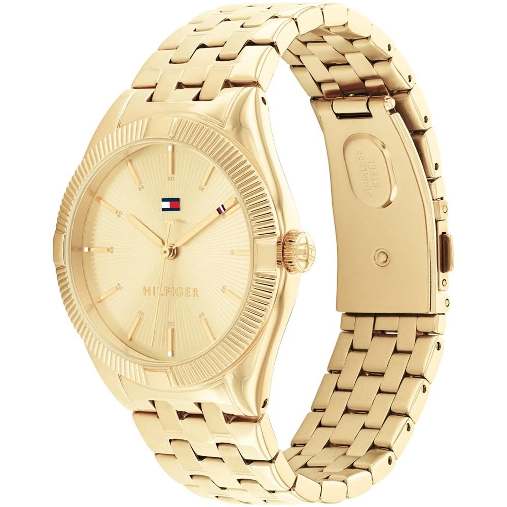 商品Tommy Hilfiger|Women's Gold-tone Bracelet Watch 34mm,价格¥815,第2张图片详细描述