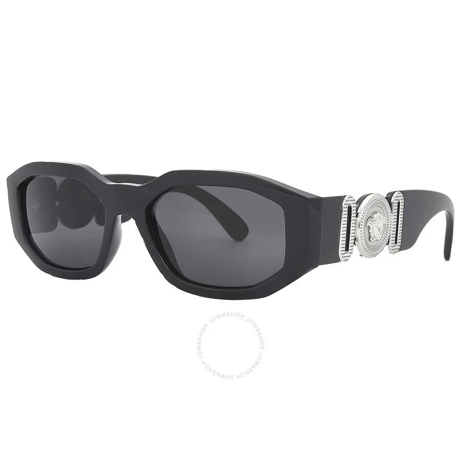 商品Versace|Dark Gray Geometric Unisex Sunglasses VE4361 542287 53,价格¥1191,第2张图片详细描述