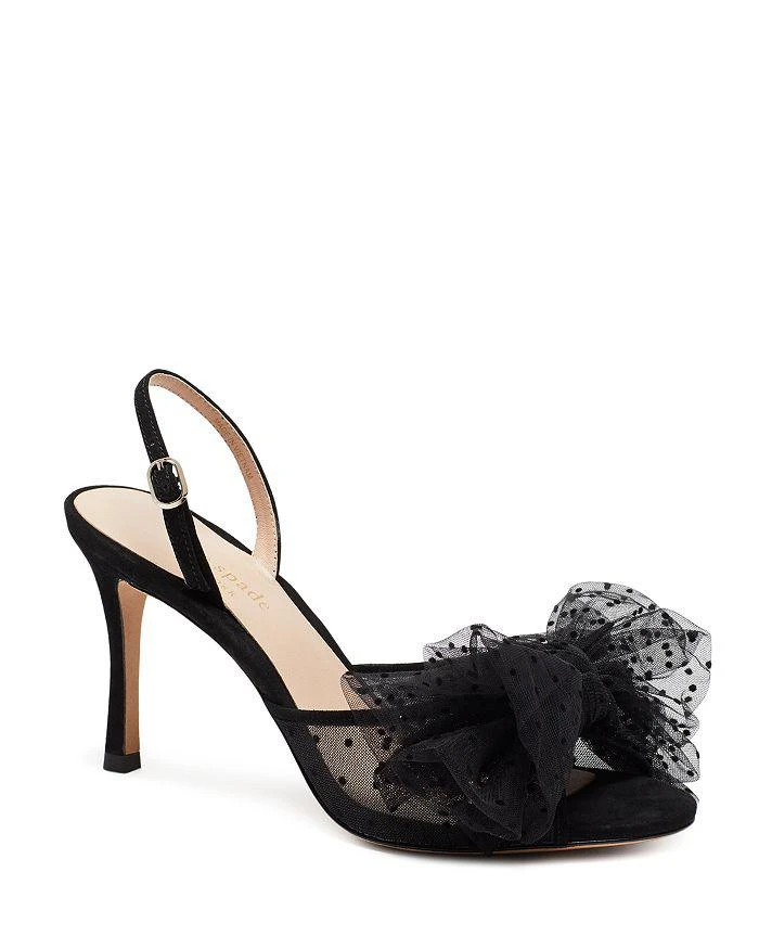 商品Kate Spade|Women's Bridal Sparkle Slingback Sandals,价格¥893,第1张图片