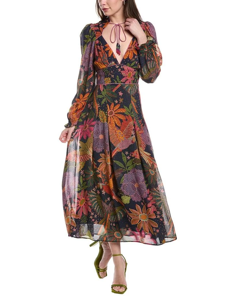 商品Farm Rio|Midi Dress,价格¥788,第1张图片