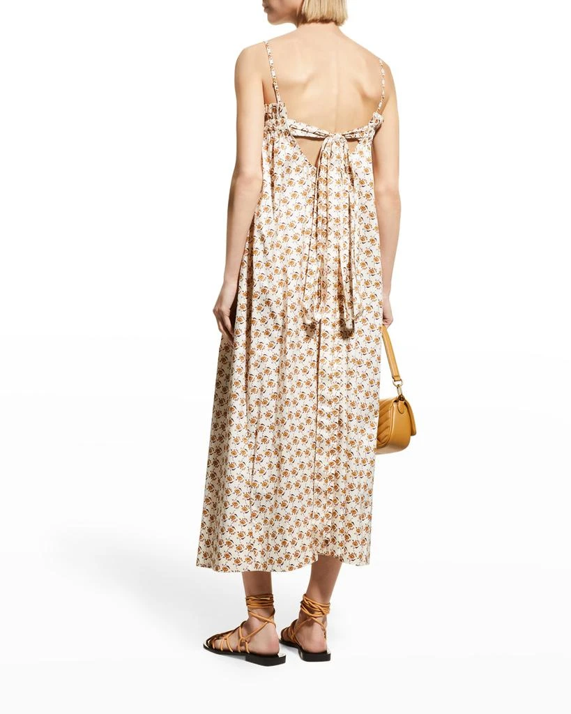 商品Tory Burch|Ruffle Top Midi Dress,价格¥1342,第4张图片详细描述