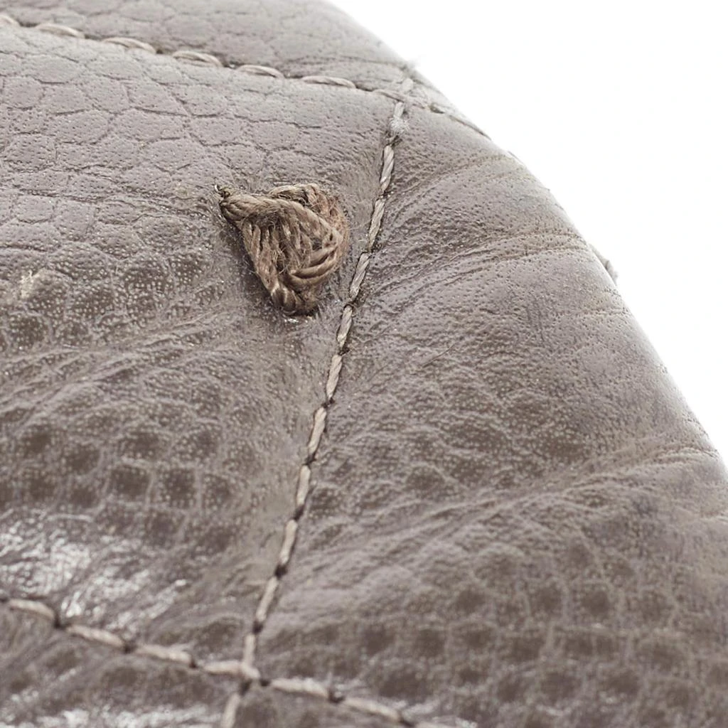 Chanel Grey Quilted Caviar Leather Maxi Classic Double Flap Bag 商品