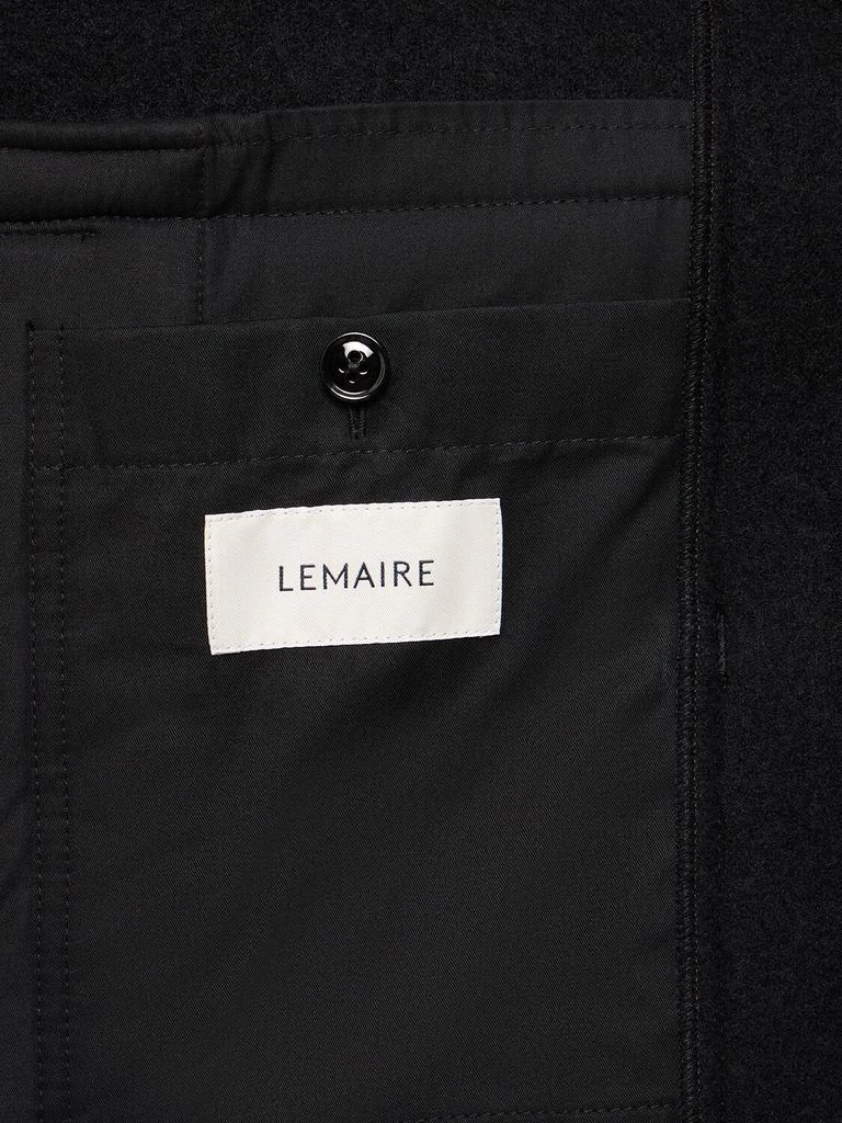 商品Lemaire|Bathrobe Short Wool Duffle Coat,价格¥12278,第5张图片详细描述