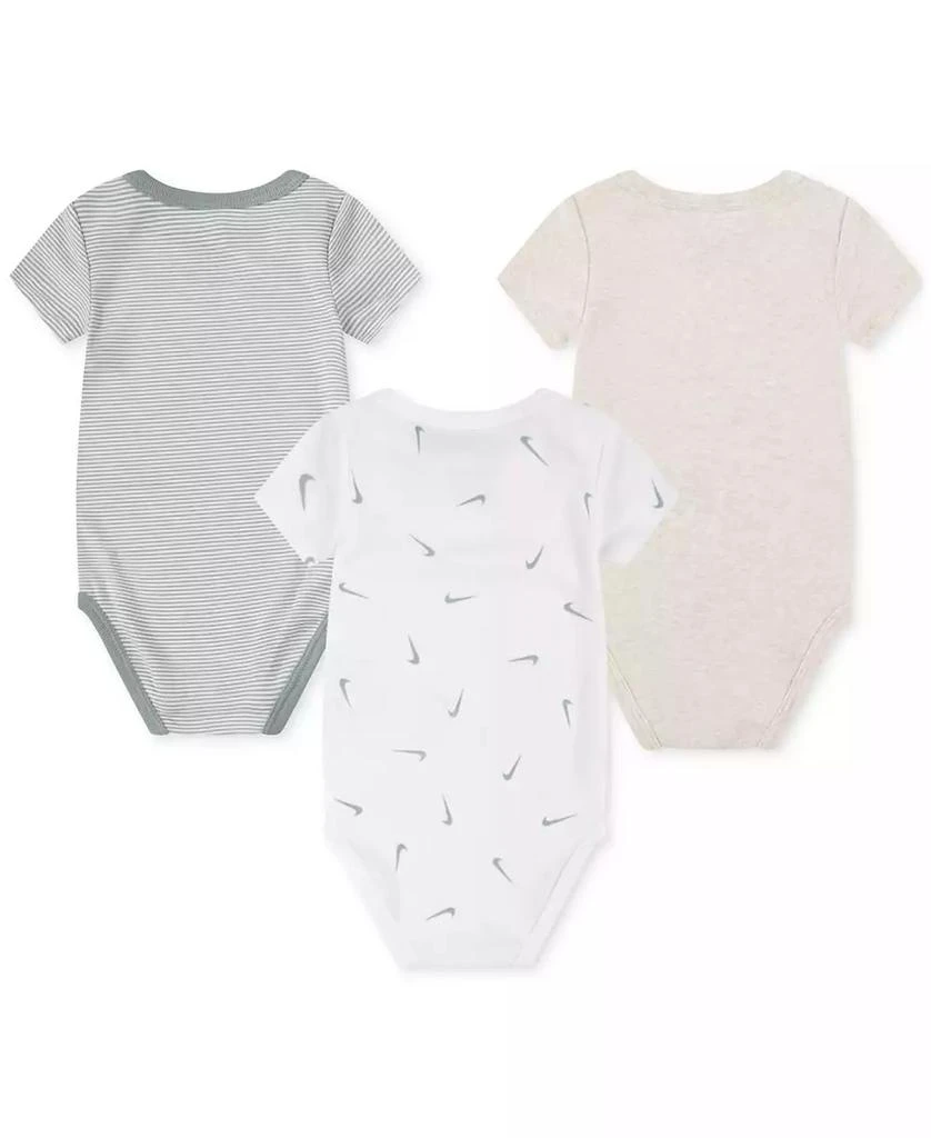 商品NIKE|Baby Boys or Girls Essentials Bodysuits, Pack of 3,价格¥160,第2张图片详细描述