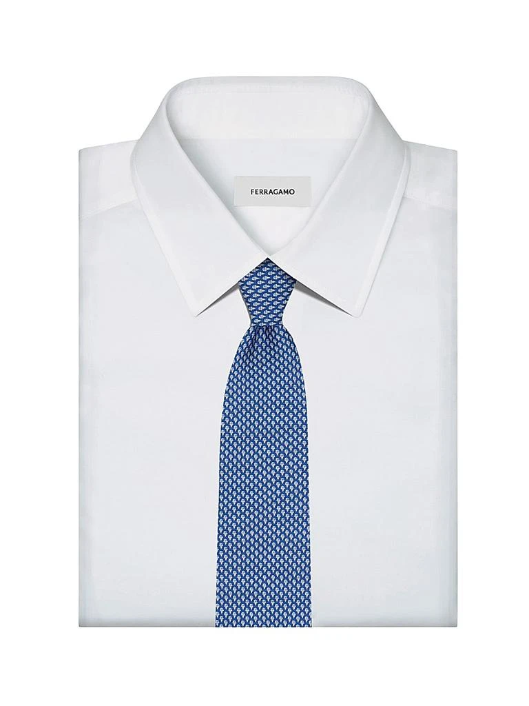 商品Salvatore Ferragamo|Amaro Silk Ice Cream Cone Tie,价格¥1623,第2张图片详细描述