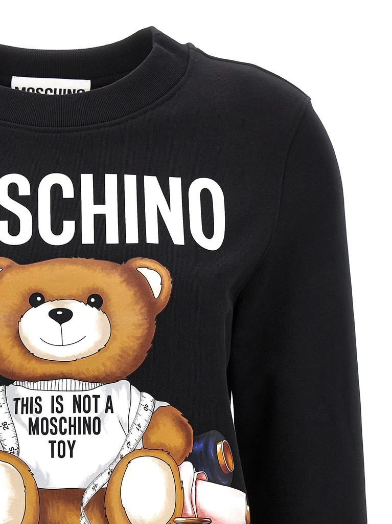 商品Moschino|Orsetto Sarto Sweatshirt Black,价格¥1268,第3张图片详细描述