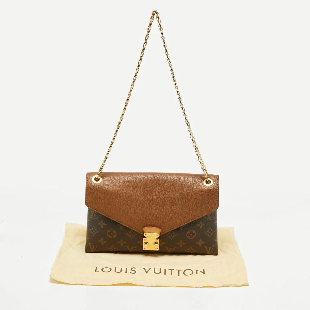 Louis Vuitton Bronze Monogram Canvas Pallas Chain Bag 商品
