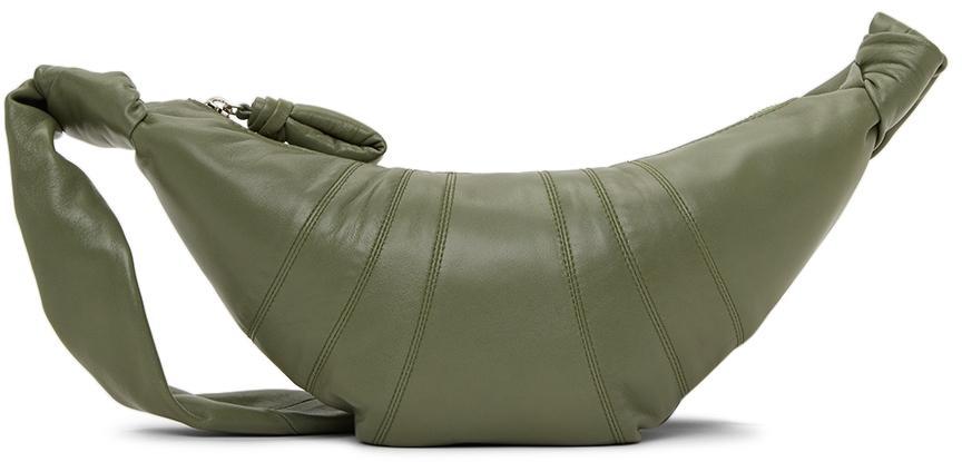 商品Lemaire|Green Small Croissant Bag,价格¥5502,第1张图片