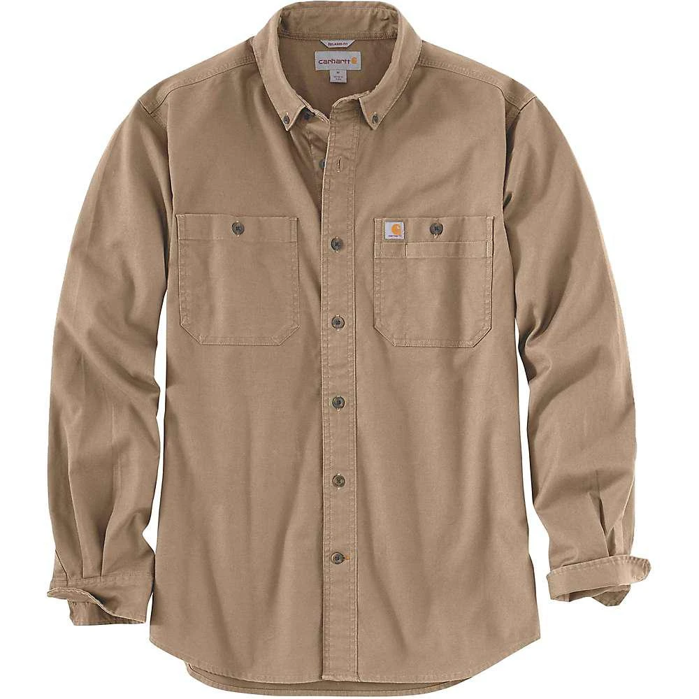 商品Carhartt|男式 棉质加固Flex Rigby LS工作衬衫,价格¥407,第3张图片详细描述