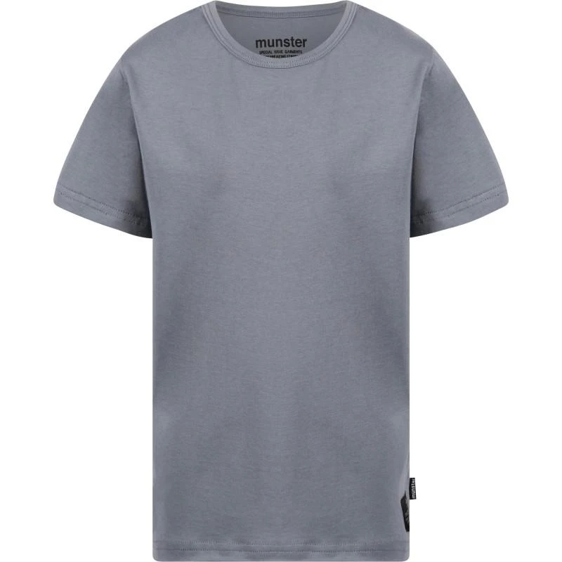 商品Munster|Cotton logo t shirt in grey,价格¥340,第1张图片