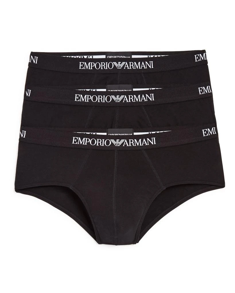 商品Emporio Armani|纯棉三角内裤 - 三件装,价格¥365,第1张图片详细描述