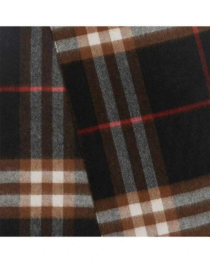 商品Burberry|Contrast Check Cashmere Scarf,价格¥2786,第4张图片详细描述