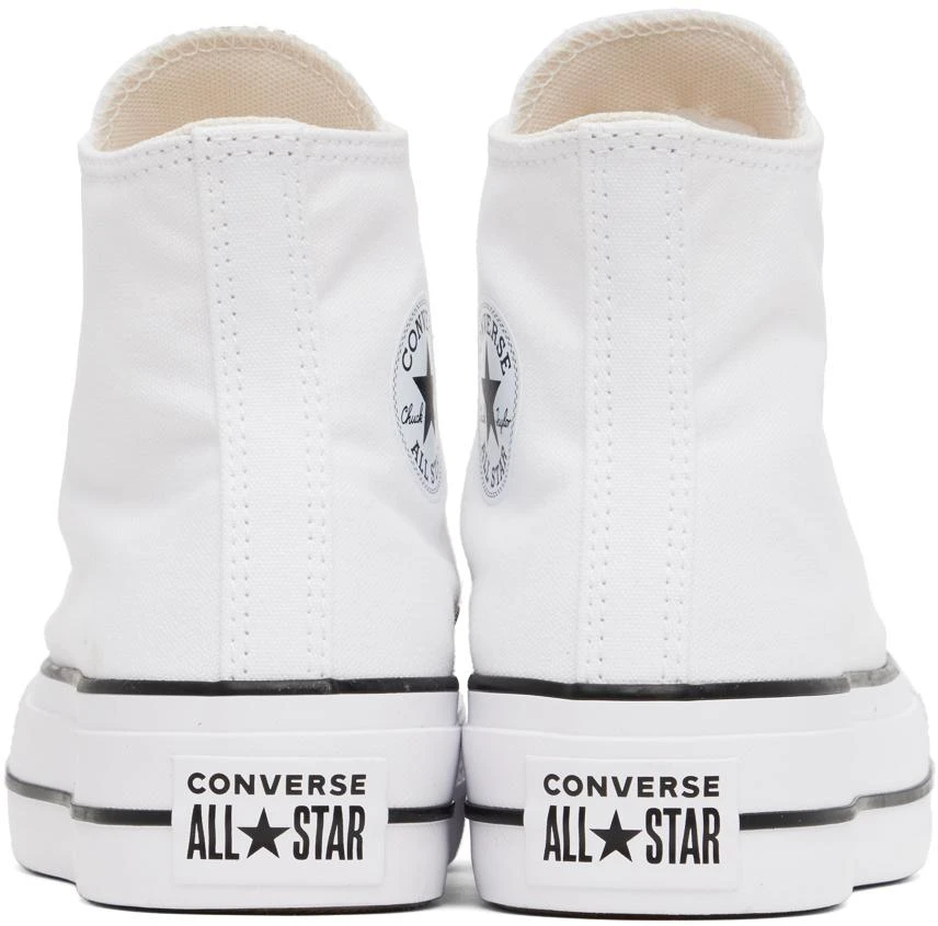 商品Converse|白色 Chuck Taylor All Star 高帮运动鞋,价格¥705,第2张图片详细描述