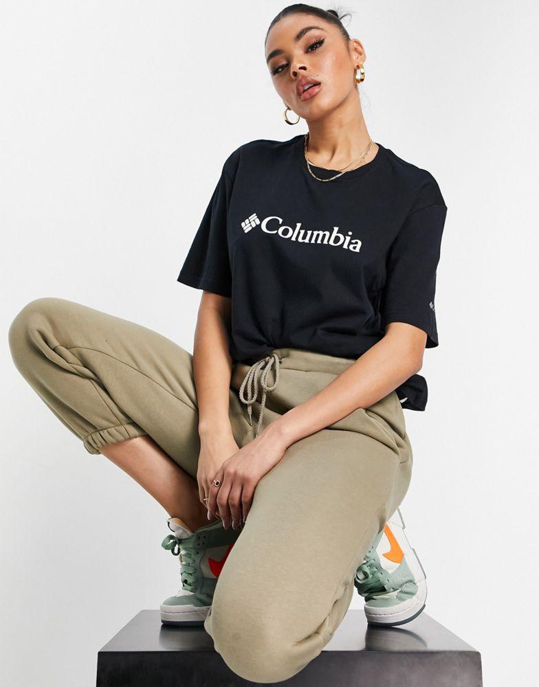 Columbia CSC basic logo t-shirt in black商品第4张图片规格展示