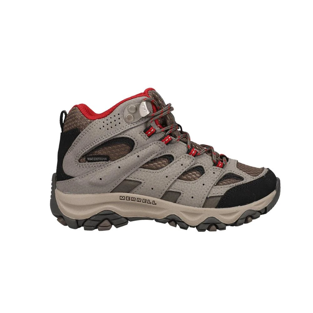 商品Merrell|Moab 3 Mid Waterproof Boots(Little Kid-Big Kid),价格¥298,第1张图片