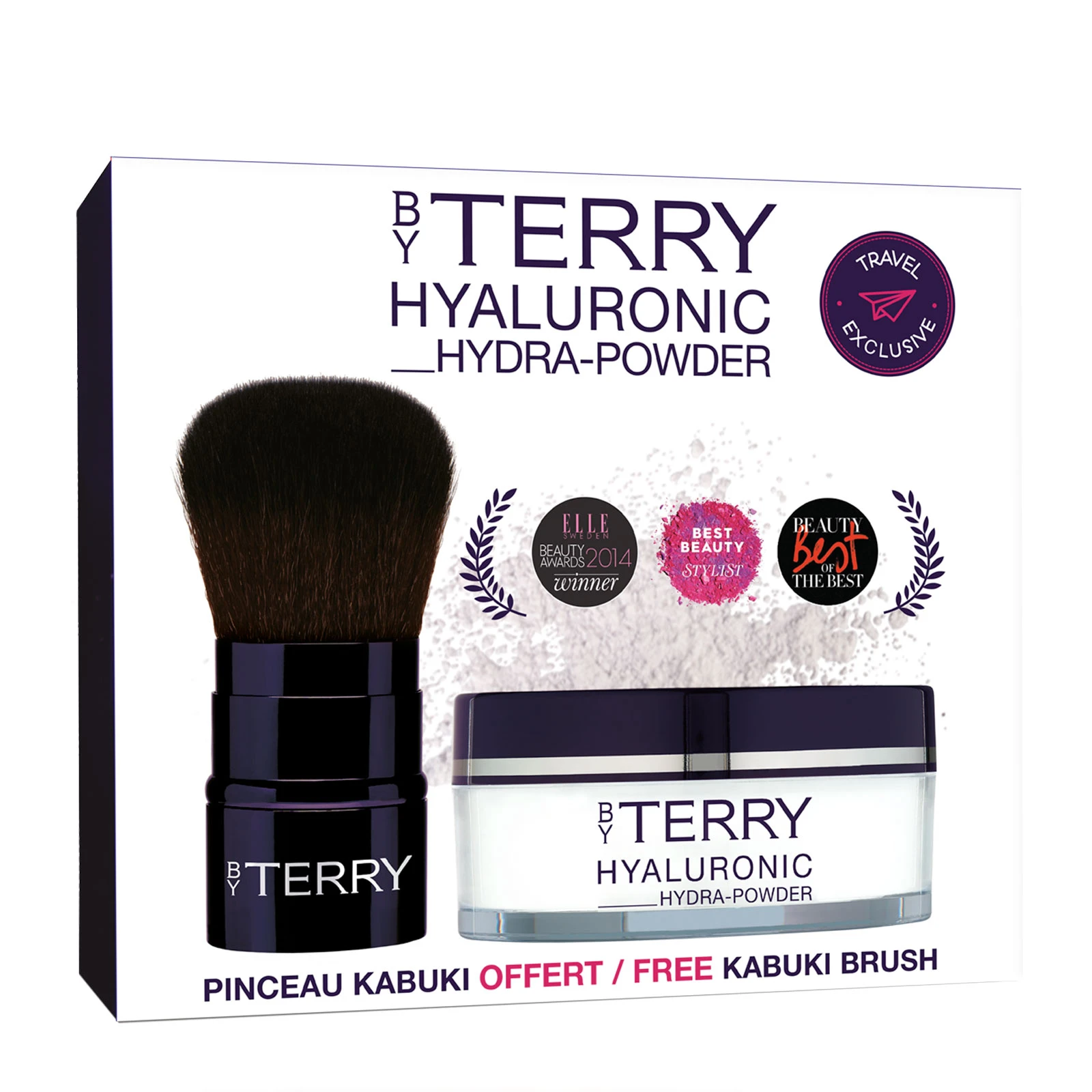 商品BY TERRY|BY TERRY 泰利 玻尿酸保湿散粉10g+散粉刷套装,价格¥432,第1张图片