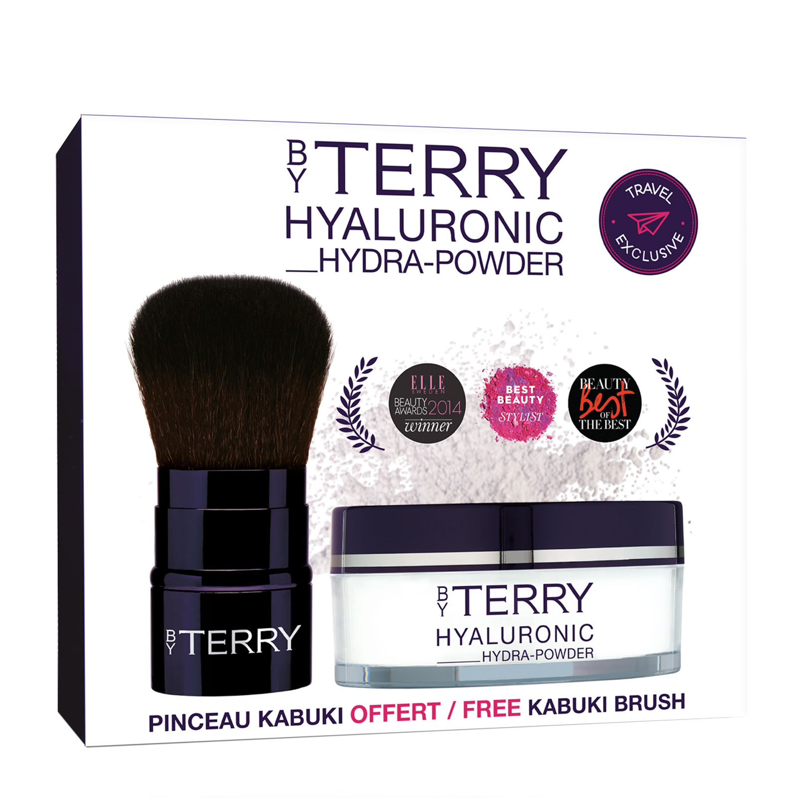 商品BY TERRY|BY TERRY 泰利 玻尿酸保湿散粉10g+散粉刷套装,价格¥370,第1张图片