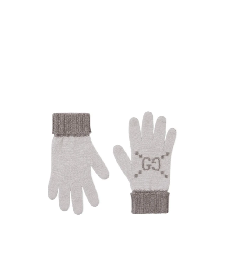 商品【商品预售7天】 Gucci|Gucci 女士手套 8131363GAC01763 白色,价格¥3296,第1张图片
