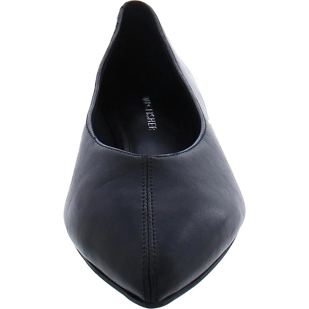 商品Marc Fisher|Marc Fisher Womens Altair Leather Pointed Toe Flats Shoes,价格¥299,第4张图片详细描述