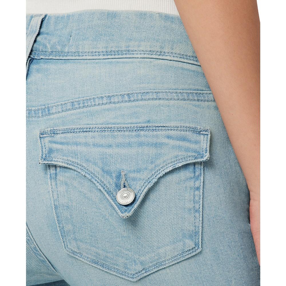Women's Collin Frayed Cropped Skinny Jeans商品第4张图片规格展示