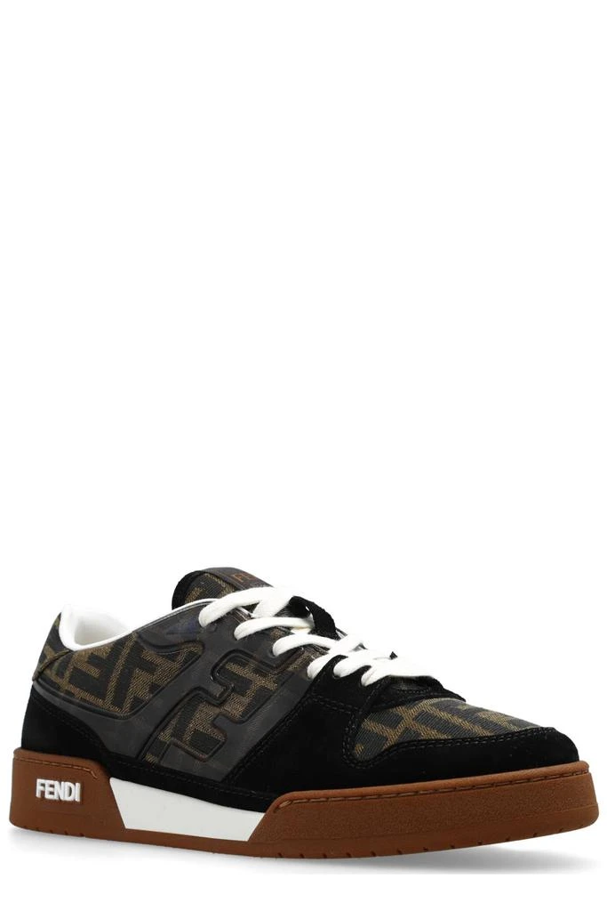 商品Fendi|Fendi Match FF Jacquard Low-Top Sneakers,价格¥5844,第2张图片详细描述