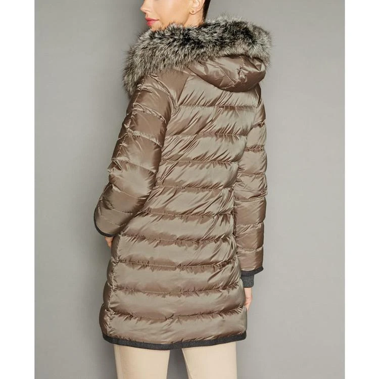 商品The Fur Vault|Fox-Fur-Trim Hooded Puffer Coat,价格¥6256,第2张图片详细描述