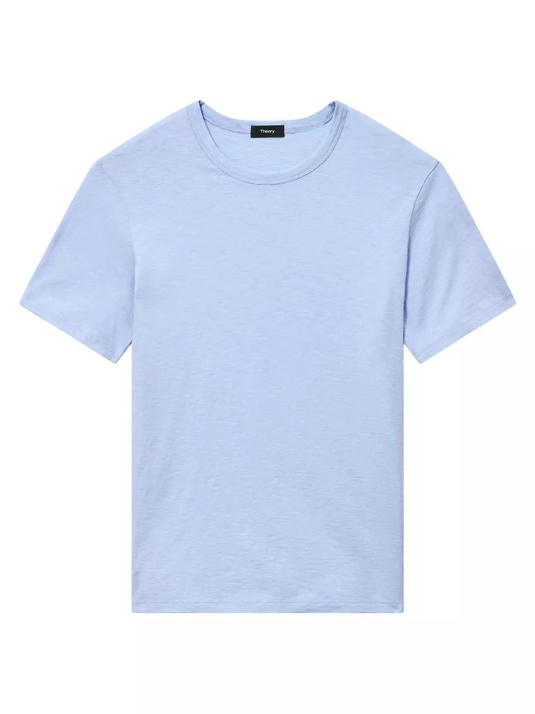 商品Theory|Essential Short-Sleeve Cotton T-Shirt,价格¥341,第1张图片