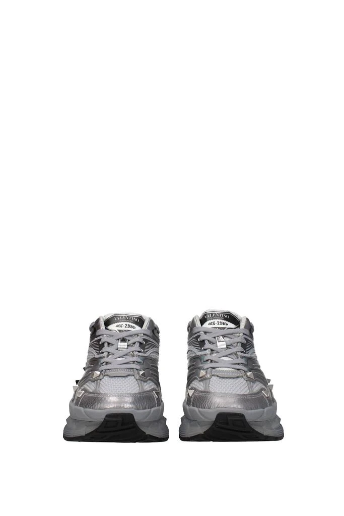 商品Valentino|Sneakers ms 2960 Fabric Silver,价格¥6032,第3张图片详细描述
