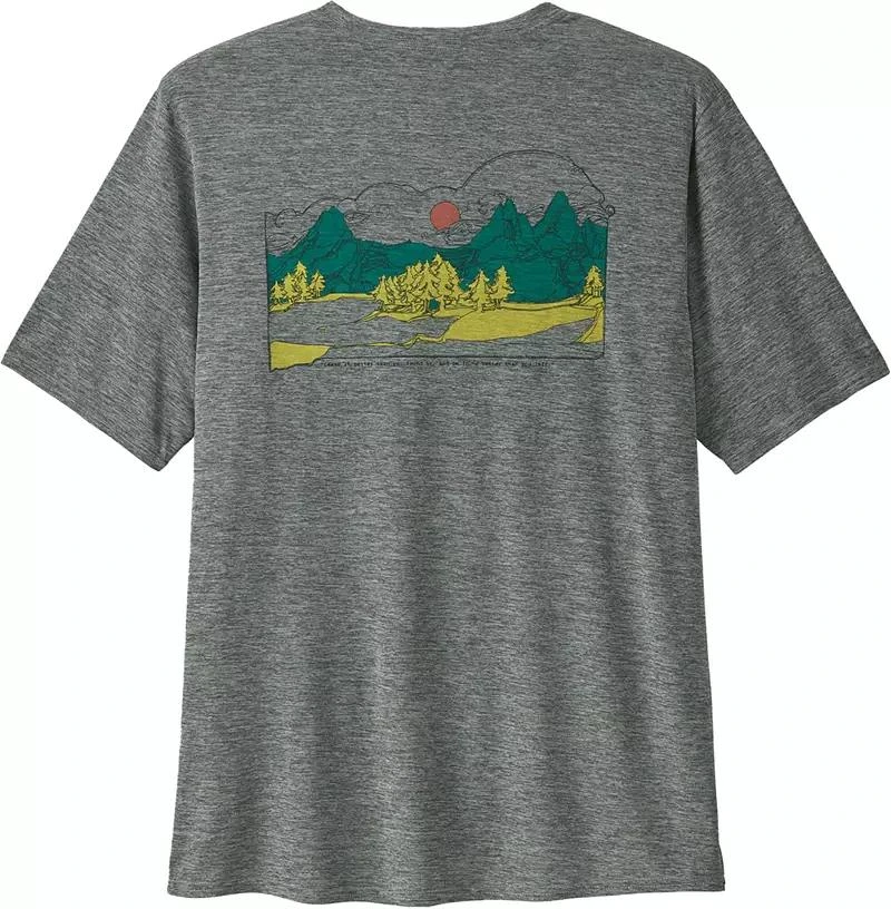 商品Patagonia|男士Capilene吸湿排汗图案T恤,价格¥276,第1张图片详细描述
