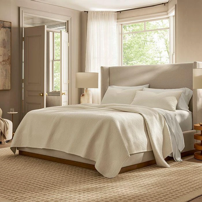 商品Boll & Branch|Signature Textured Stitch Quilt, Full Queen,价格¥3186,第1张图片