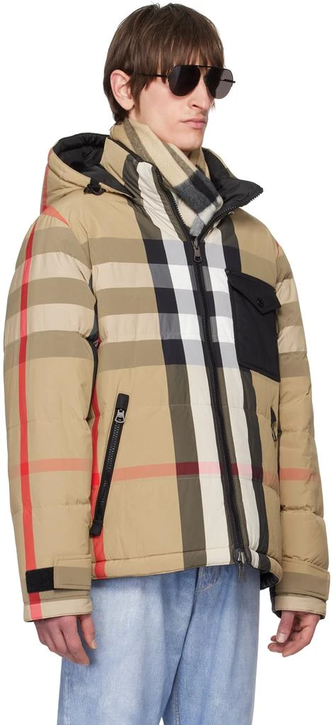 商品Burberry|Beige Rutland Reversible Down Jacket,价格¥12546,第2张图片详细描述