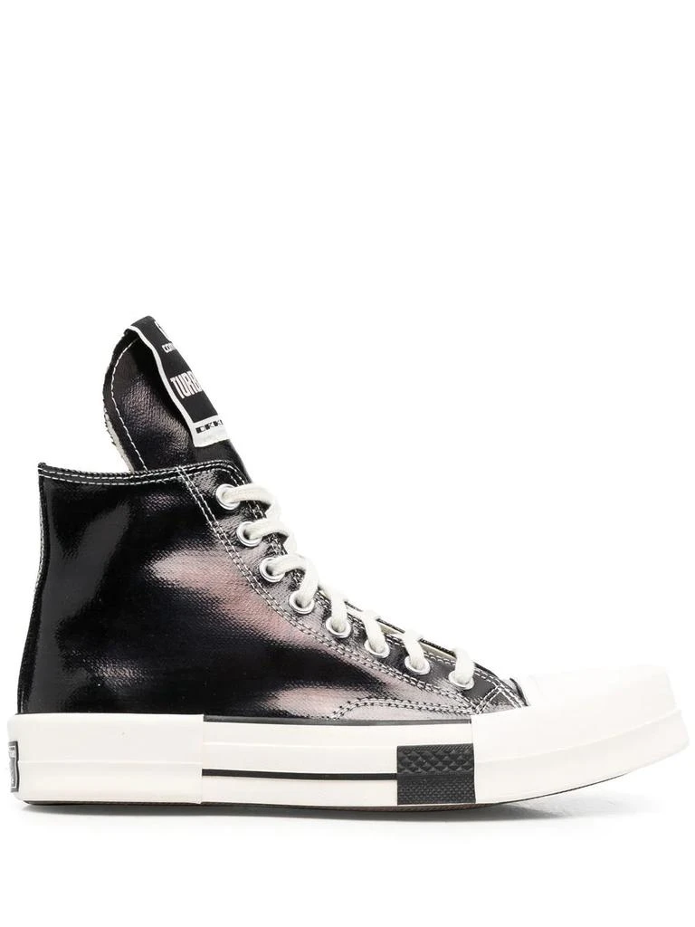 商品Rick Owens|RICK OWENS x DARK SHADOW  Turbodrk high-top sneakers,价格¥1413,第1张图片