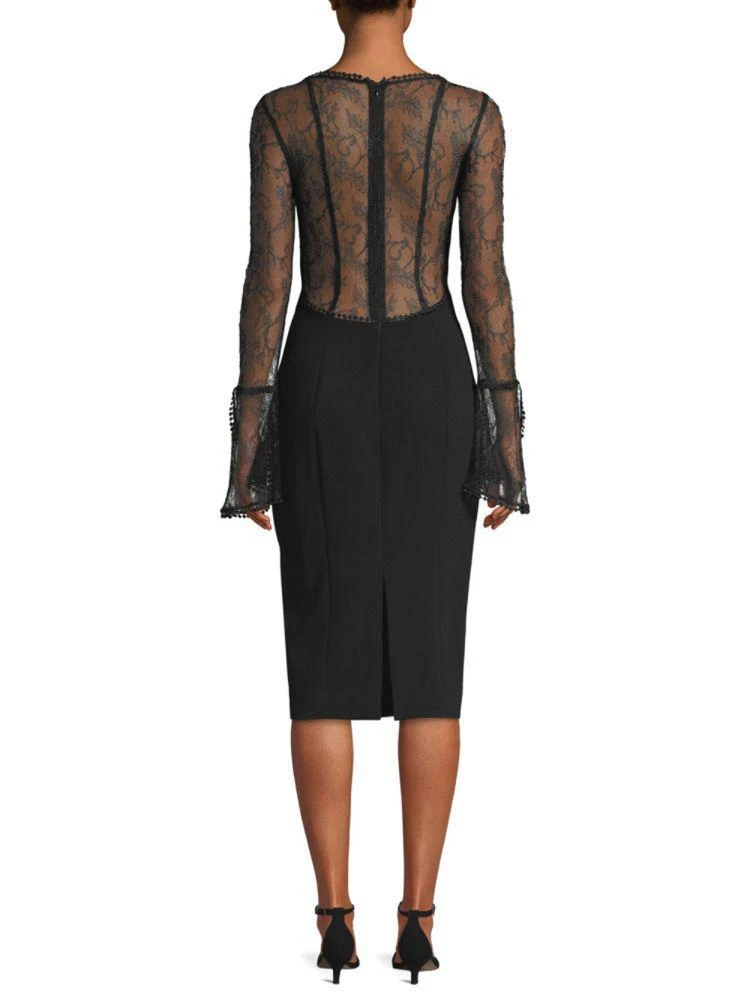商品NICHOLAS|French Lace Cocktail Dress,价格¥1883,第2张图片详细描述