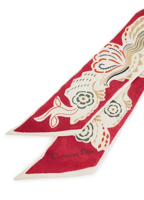 商品Dior|Oiseau De Flammes Mitzah Scarf,价格¥1552,第2张图片详细描述