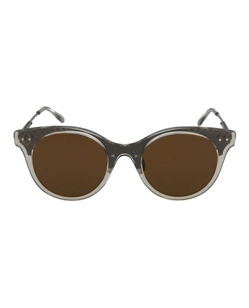 商品Bottega Veneta|Round-Frame Acetate Sunglasses,价格¥806,第1张图片