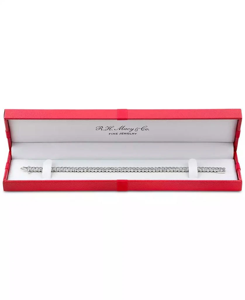 商品Macy's|Diamond Illusion Tennis Bracelet (1/2 ct. t.w.) in Sterling Silver (Also available in Yellow or Rose Gold Over Silver),价格¥5215,第2张图片详细描述