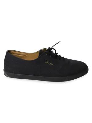 The Row Dean Sneakers In Black Canvas商品第1张图片规格展示