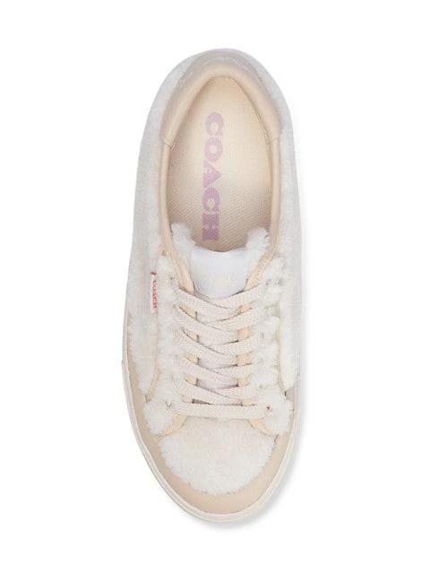 商品Coach|Citysole Shearling Sneakers,价格¥488,第4张图片详细描述
