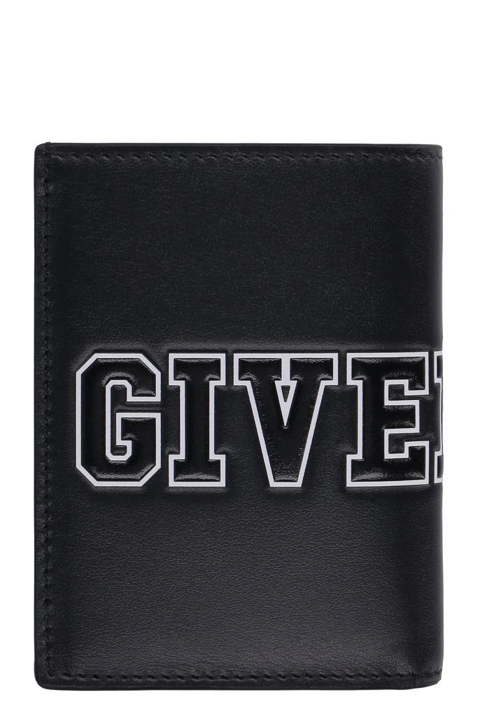 商品Givenchy|Givenchy Leather Flap-over Wallet,价格¥1874,第2张图片详细描述