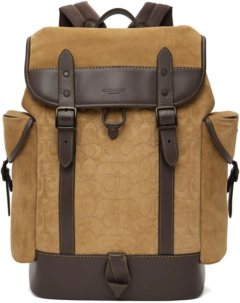 商品Coach|Brown Hitch Backpack,价格¥3357,第1张图片