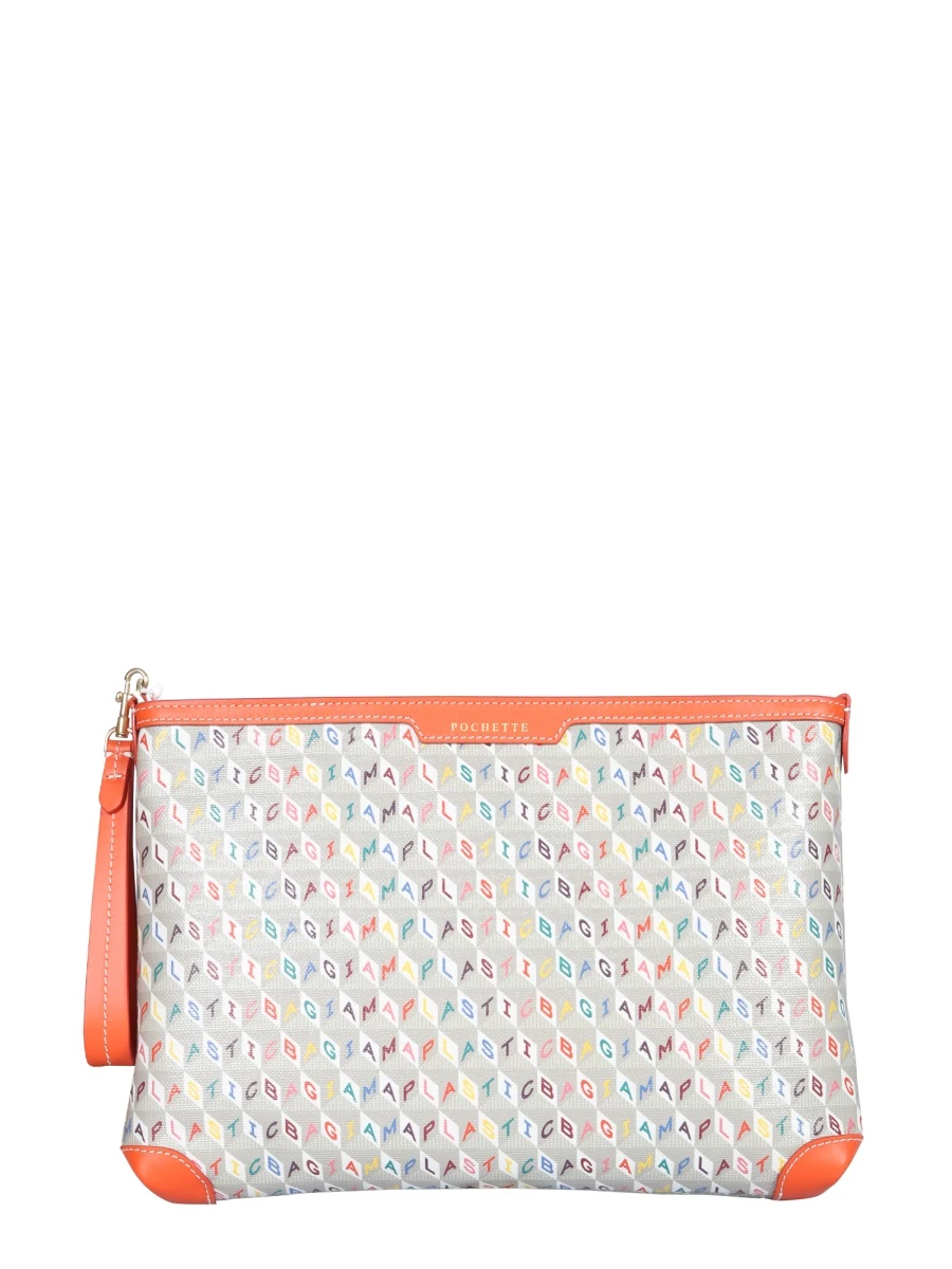 商品【商品预售7天】 Anya Hindmarch|Anya Hindmarch 女士手拿包 168656MULTI 花色,价格¥1399,第1张图片