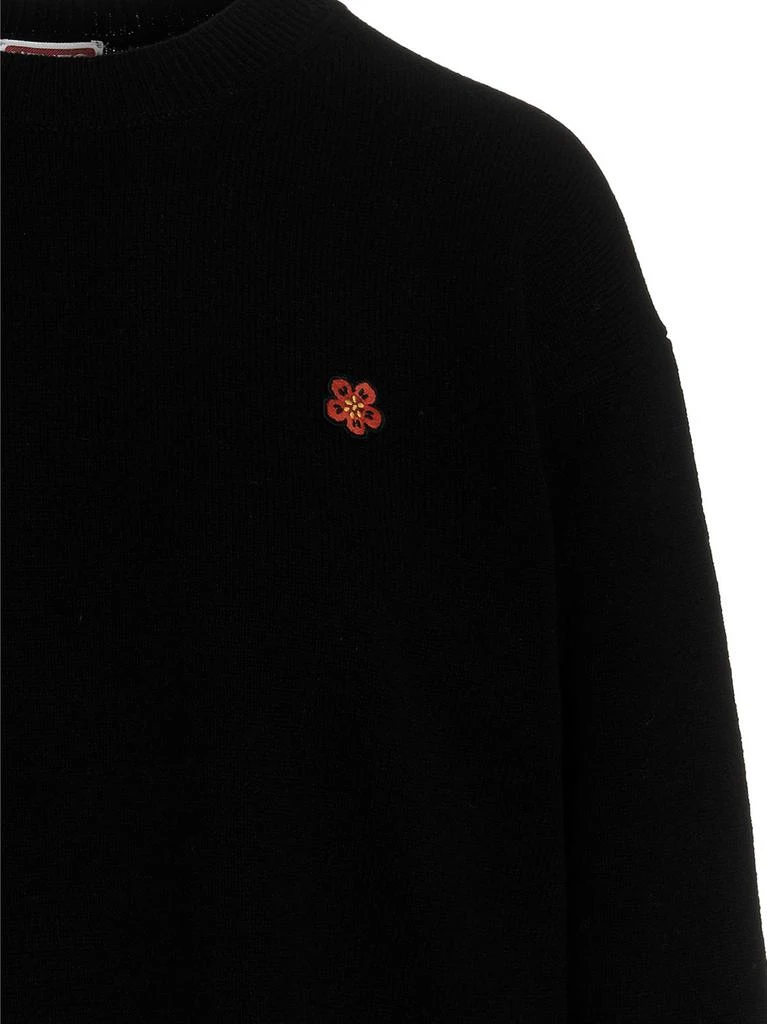 商品Kenzo|Kenzo Logo Intarsia-Knitted Crewneck Jumper,价格¥2180,第3张图片详细描述