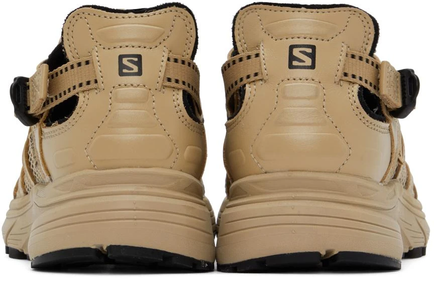 商品Salomon|Tan Leather Techsonic Advanced Sneakers,价格¥411,第2张图片详细描述